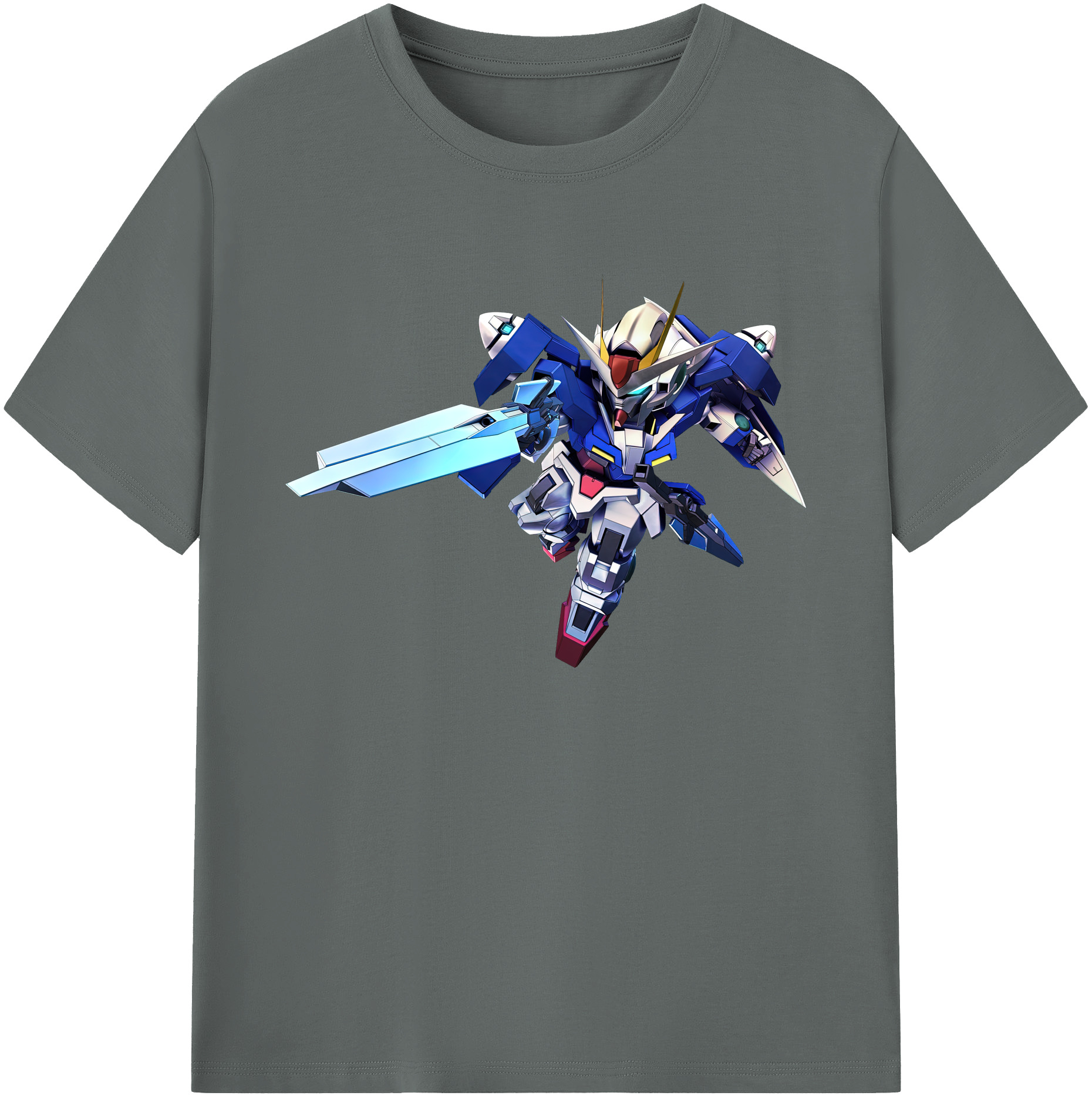 （画像用） 機動戦士ガンダム Mobile Suit Gundam 綿100％ メンズ半袖Tシャツ｜肌触りやわらか＆通気性